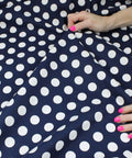 Polka dot linen 