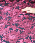 0scar floral matellassé brocade