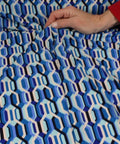 Geometric (hexagonal) print ITY jersey 