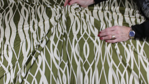 DVF style silk jersey