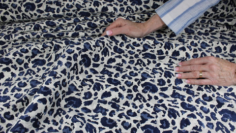 Oscar animal print brocade