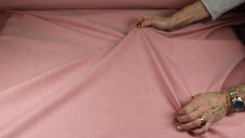 Coral cotton oxford cloth