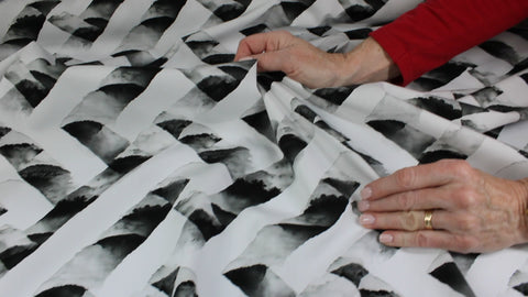 Digital print polished cotton shirting