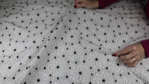 Embroidered cotton lawn