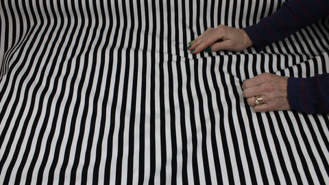 Italian striped cotton