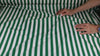 Ike Behar wide striped cotton shirting