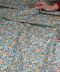 Hokkoh Mills Japanese floral cotton lawn