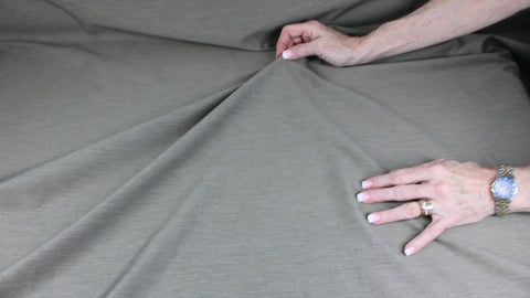 Reversible rayon gabardine