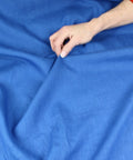 Italian royal blue linen