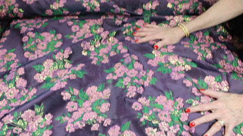 0scar floral brocade