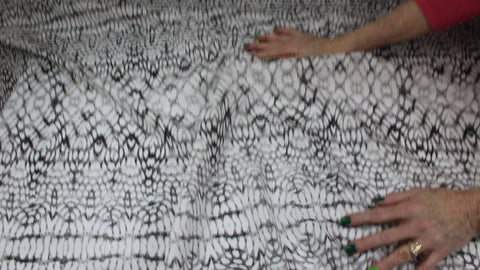 Batik-style print lightweight cotton