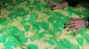 Abstract print silk habotai