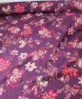 Italian floral rayon challis