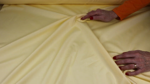 Japanese cotton shirting in yellow