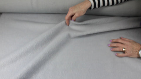 Napped cashmere blend jacket weight