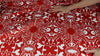 Abstract print cotton sateen