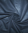 Black Italian linen fabric