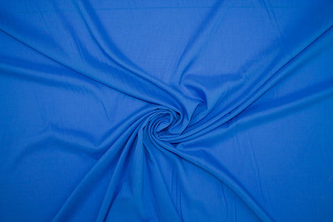 NY Designer Stretch Pongee Lining - Royal Blue