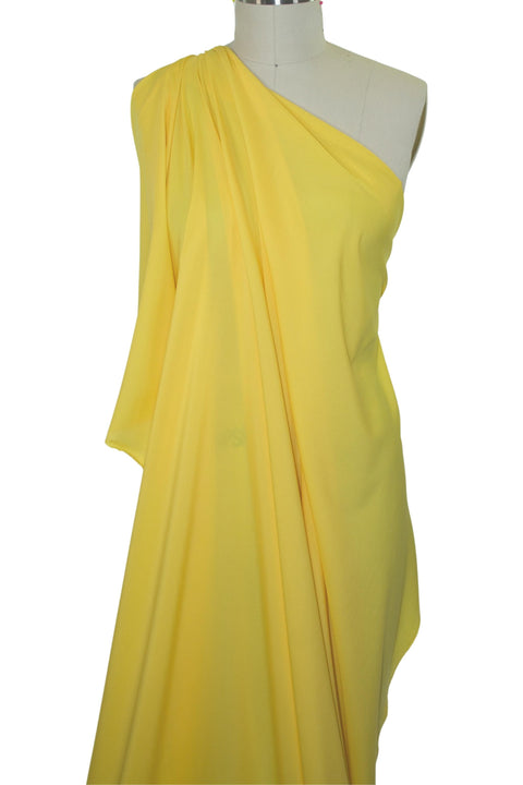 NY Designer Stretch Pongee Lining - Sunny Yellow