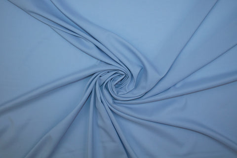 NY Designer Stretch Pongee Lining - Soft Blue