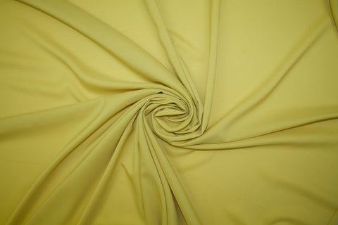 NY Designer Stretch Pongee Lining - Mustard Yellow