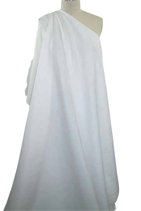 Blouse/Dress Weight Linen - Barely Off-White