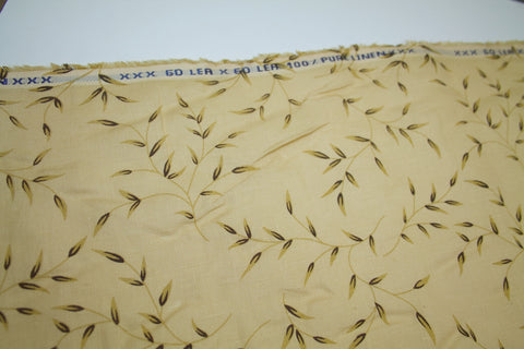 Milkweed Garden Linen - Wheat Tones