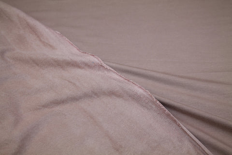 Wide Rayon French Terry - Rose Dust