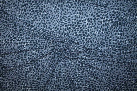 Spotty Dots Soft Rayon Jersey - Grays