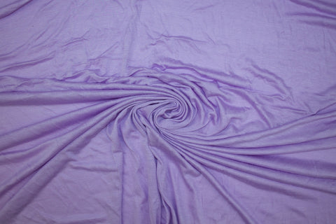 2+ yards of NY Designer Soft Rayon Jersey - Lilac