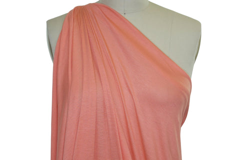 NY Designer Soft Rayon Jersey - Apricot