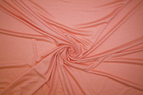 NY Designer Soft Rayon Jersey - Apricot