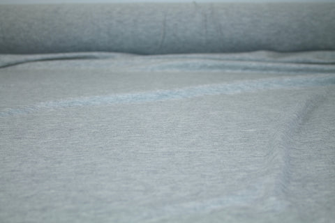 NY Designer Soft Rayon Jersey - Heathered Light Gray
