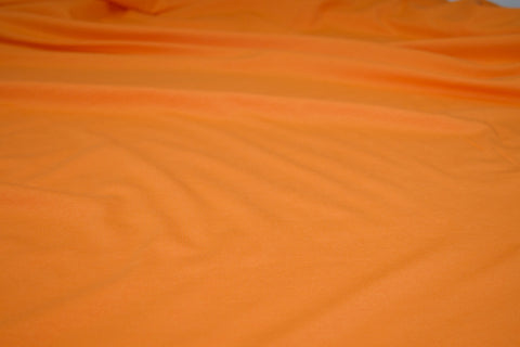 Extra Wide, Super Soft Rayon Jersey - Tangerine