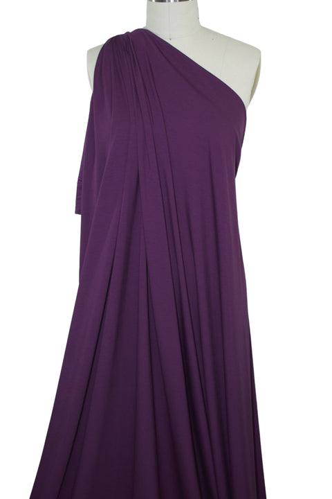 Extra Wide Rayon Jersey - Clematis Purple