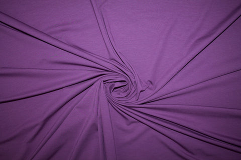 Extra Wide Rayon Jersey - Clematis Purple