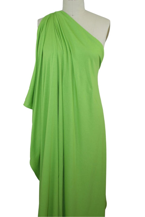 Soft and Supple Rayon Jersey - Leaf Green