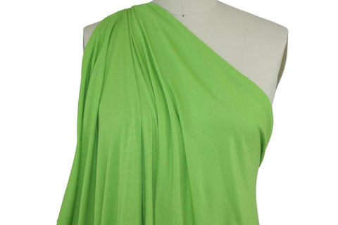 Soft and Supple Rayon Jersey - Leaf Green