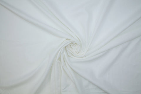 Rayon "Linen" - White