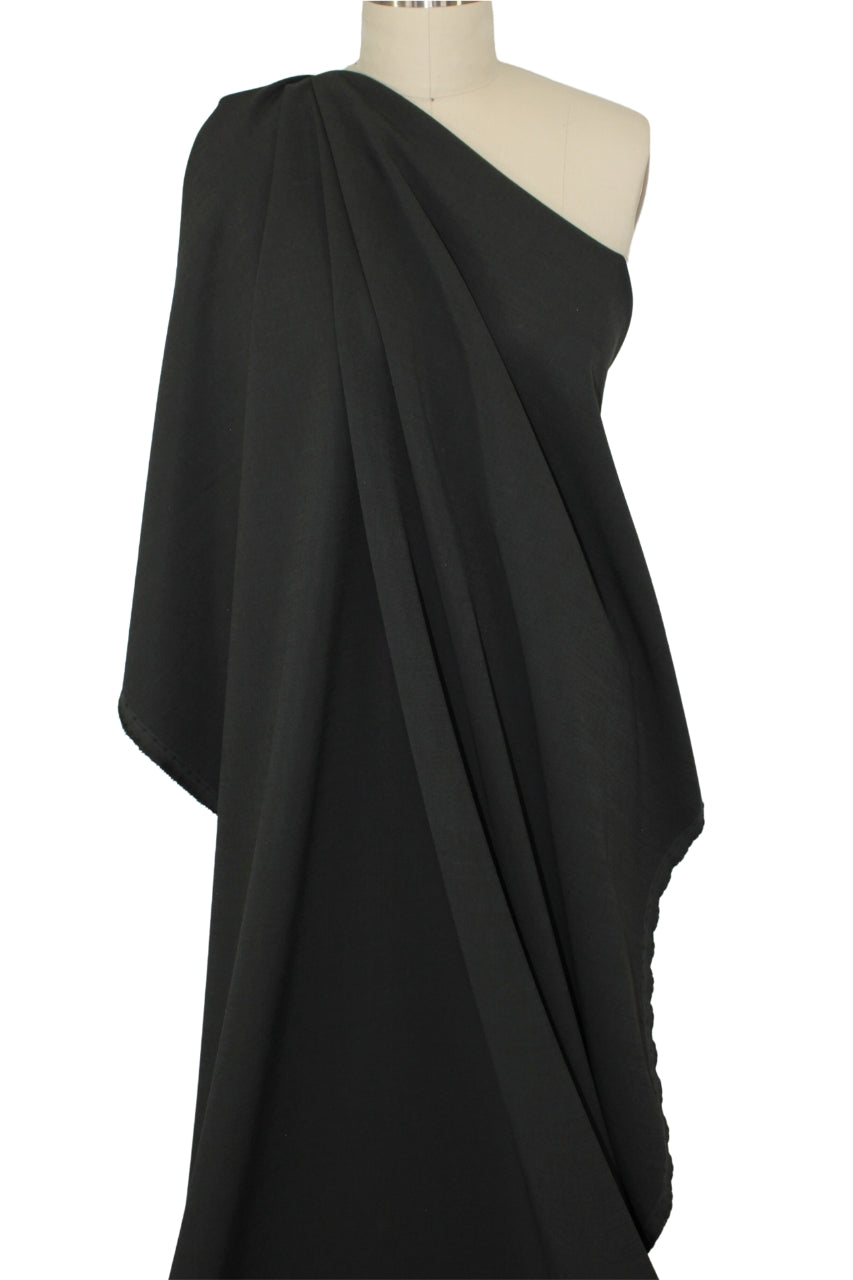 Stretchy Italian Silk Bottom Weight - Black – Gorgeous Fabrics