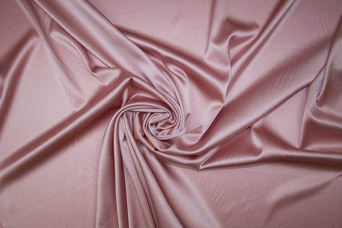 Randi Rahm Stretchy Silk Charmeuse - Blush Pink