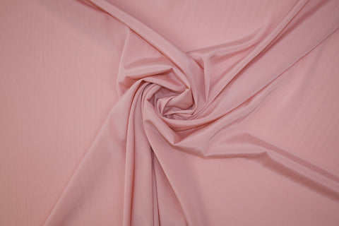 3 Yards of Randi Rahm Stretch Silk Crepe de Chine - Powder Pink