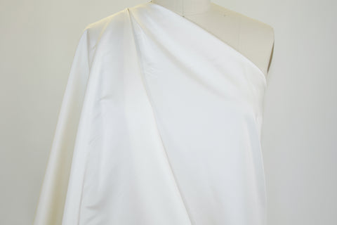 Bridal Silk Satin - Silk White