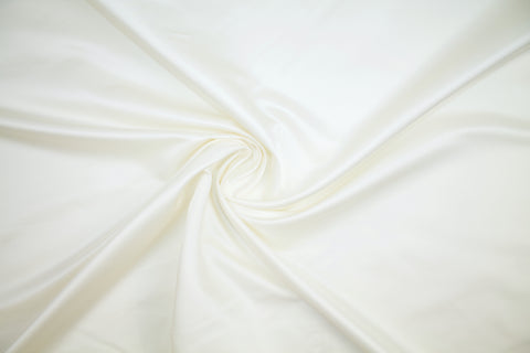 Bridal Silk Satin - Silk White