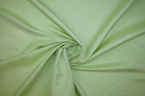Italian Raw Silk Shantung - Spring Green