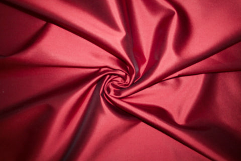 Needle Ready Silk/Wool Twill - Iridescent Scarlet
