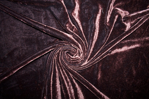 Black Silk Velvet 18% Silk/82% Rayon 45