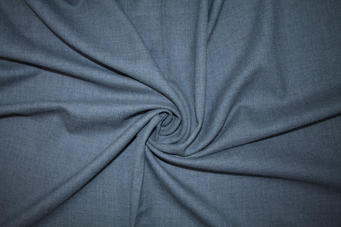 Italian Wool Crepe - Medium Gray