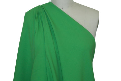 HC Designer Wool Double Crepe - La Divina Green